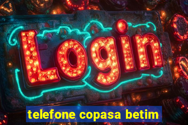 telefone copasa betim